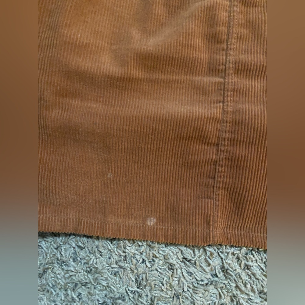 Rue21 Women’s Corduroy Overall Dress Size XL in Brown - Picture 4 of 12